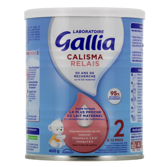 Lait Gallia N° 2 400g